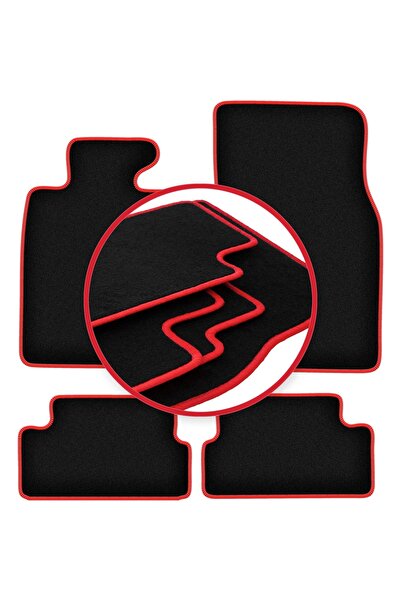 shumee Covorașe auto CARLUX-RED pentru: Mini Cooper II R57 cabrio (2006-2013)