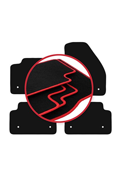 shumee Covorașe auto CARLUX-RED pentru: Jaguar E-Peace SUV (2017-)