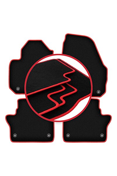 shumee Covorașe auto CARLUX-RED pentru: Volvo S60 II Long (2010-2018)