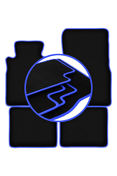 shumee Covorașe auto CARLUX-BLUE pentru: Mercedes SD W126 sedan (1979-1991)