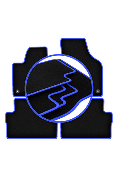 shumee Covorașe auto CARLUX-BLUE pentru: Seat Alhambra II monovolum (2010-2018)