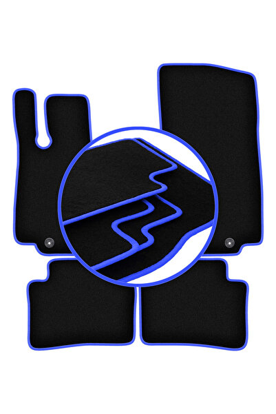 shumee Covorașe auto CARLUX-BLUE pentru: Mercedes Clasa C W206 sedan, break (...