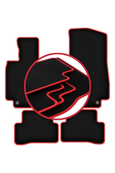 shumee Covorașe auto CARLUX-RED pentru: Mercedes C W205 break, sedan (2015-)