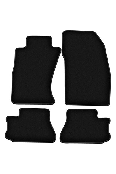 shumee Covorașe BASIC negre din velur pentru: Mitsubishi 3000GT coupe (1994-2...