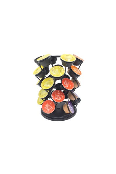 Bien Servi 30 Dolce Gusto Capsule Stainless Steel Rotating Holder Black