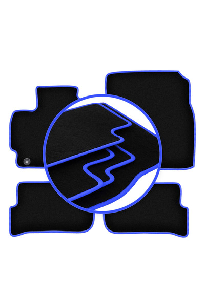 shumee Covorașe auto CARLUX-BLUE pentru: Mitsubishi Space Star II hatchback (...