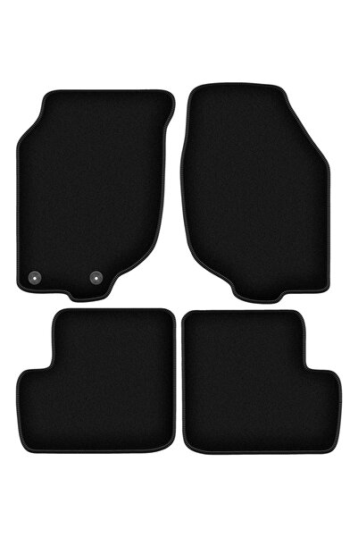 shumee Covorașe BASIC negre din velur pentru: Rover 25 hatchback (1999-2005)