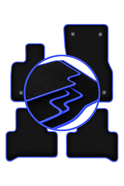 shumee Covorase CARLUX-BLUE pentru: Alfa Romeo Stelvio Q4 (4WD) 4x4 SUV (2017-)