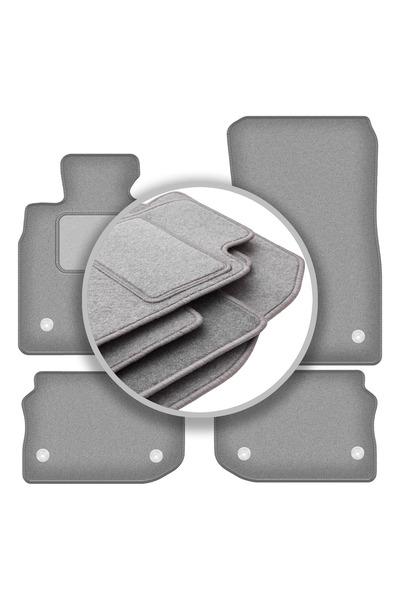 shumee Covorașe auto gri pentru: BMW 5 F11 break (touring) (VELCRO) (2010-2013)