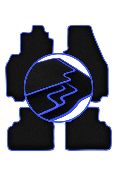 shumee Covorașe auto CARLUX-BLUE pentru: Ford Cougar coupe (1998-2004)