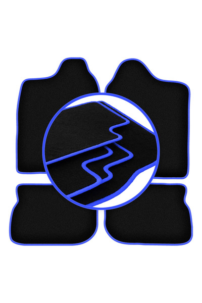 shumee Covorașe auto CARLUX-BLUE pentru: Suzuki Jimny SUV (1998-2007)