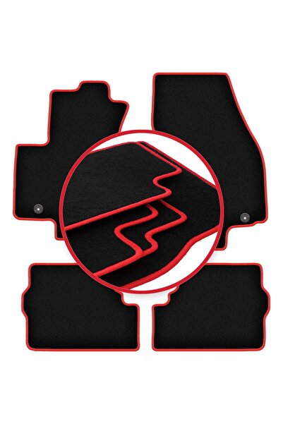 shumee Covorașe auto CARLUX-RED pentru: Opel Zafira A monovolum (1999-2005)