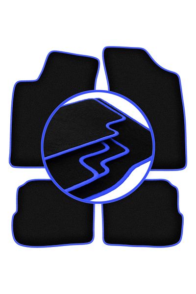 shumee CARLUX-BLUE car mats for: Volkswagen Passat B3 estate, sedan (1988-1993)