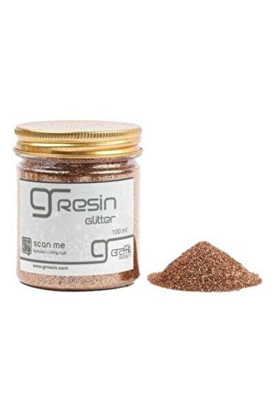 Graffiti Resin جليتر ذهبي معتق 100 ج