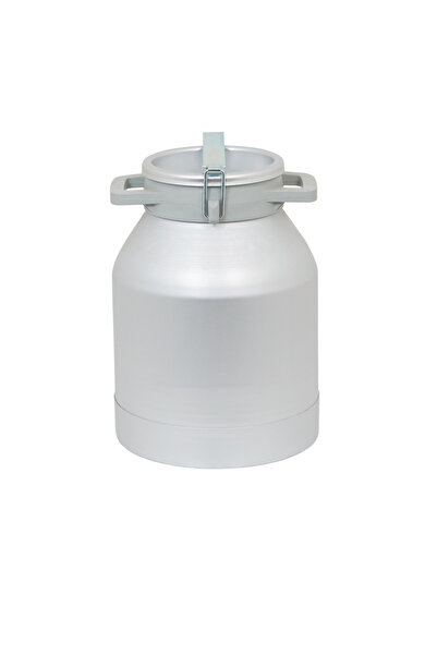 Melasty Süt Sağma Makinesi Alüminyum Süt Güğümü (10 Litre İki Kulp-Tek Saplı ...