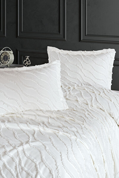 Elart Verona Yatak Örtüsü Tek Kişilik (180x240 cm) Krem