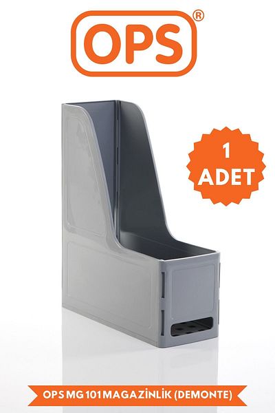 Ops Mg 101 A4 Demonte Plastic Vertical Magazine Folder Archives Case Organizer Storage Storage