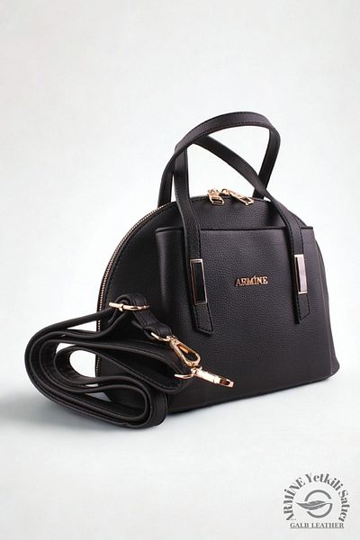 Armine Original Armine Premium Quality Women's Shoulder and Hand Bag Suitable for Daily Use Black 344