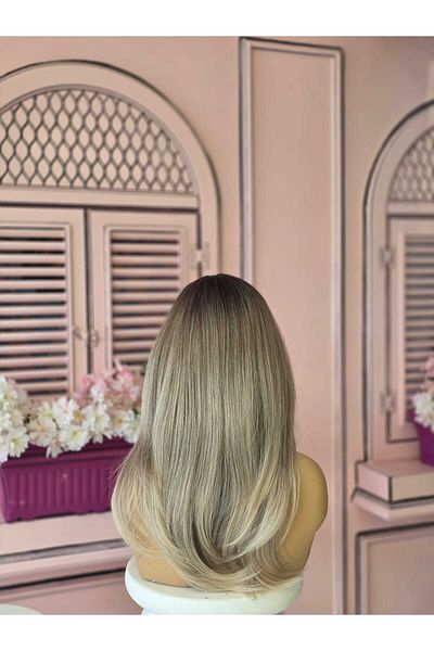 LOLLY PONY Korean Fiber Synthetic Wig with Perce and Straight Highlights