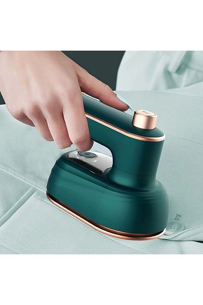 Deliny 2-in-1 Portable Steam Iron, 180° Rotating Design, Compact and Lightweight