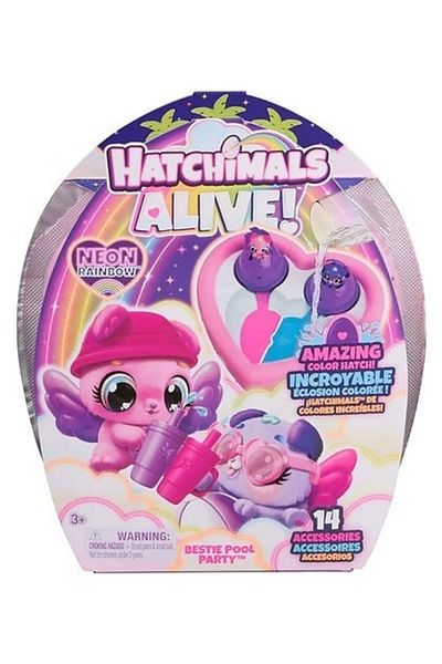 SPIN MASTERR Set of figurines Hatchimals Alive Rainbow, Spin Master, Beast Pool Party