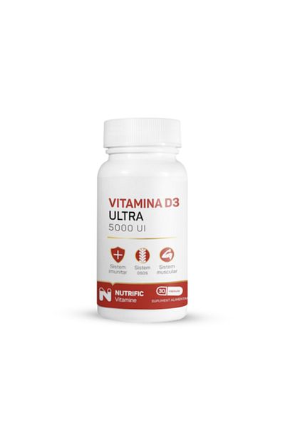 NUTRIFIC Vitamina D3 ULTRA 5000UI 30cps NUTRIFIC