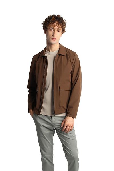 İgs Men's Beige Spring Coat
