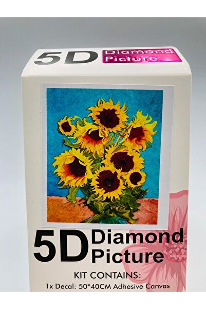 DUCK HOBY 50x40 Boncuklu Taş Mozaik Elmas Goblen Pano Tablo Resim Boncuk Puzzle Dıamond Paıntıng Hı Stone