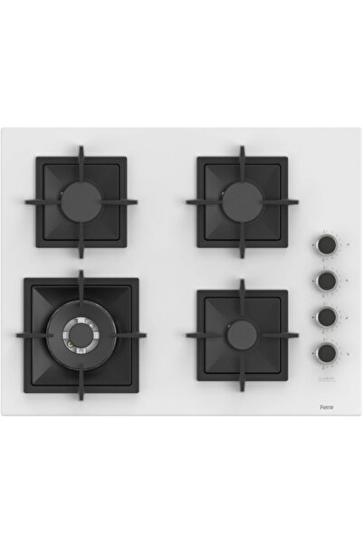 Ferre SC406/WFA 65 cm Beyaz Ankastre Ocak