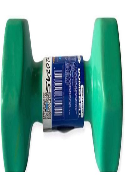 Super-K Vinyl Dumbbells 2kg | Pair | Non-Slip Coating | Home Workout & Fitness Hand Weights