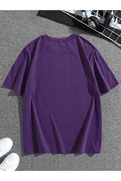 THE WHITE Ανδρικό Μωβ T-Shirt