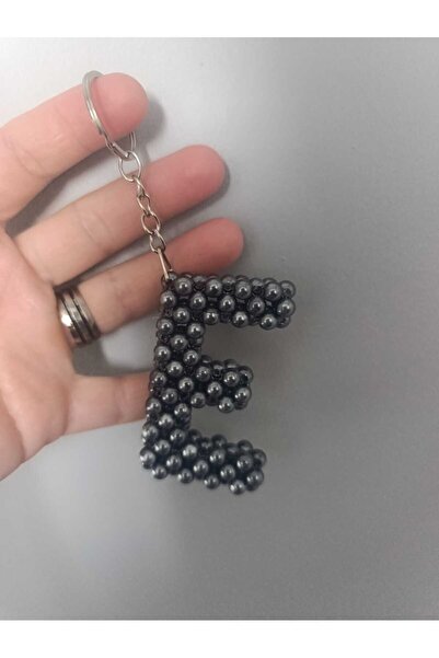 SOFT Harf anahtarlık E Harfı el emeği göz nuru