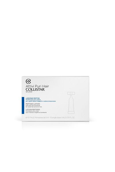 Collistar Fiole loțiune anti-cădere a părului cu peptide Attivi Puri Hair, Collistar, 15 bucăți x 5 ml