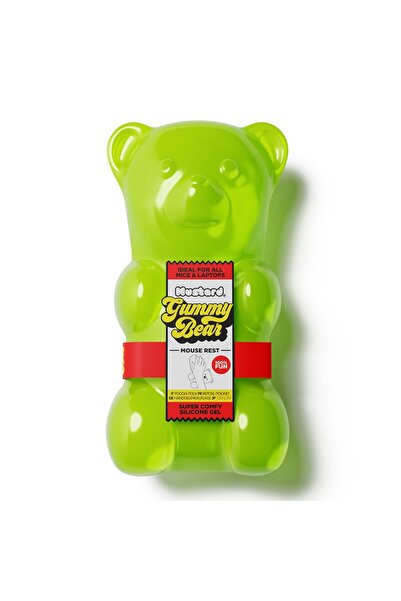 MUSTARD Gummy Bear Mouse Bilek Desteği - Yeşil