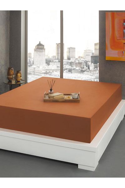 Karna Home Satin Fitted Sheet – Soft Textured and Shiny Looking