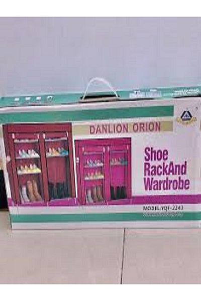 Generic Mahli - Fabric Layered Shoe Cabinet, Fabric Shoe Racks, Shoe Organizer with Dustproof Cover