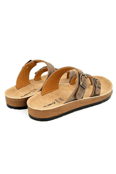 Neco Muya Men's Flip Flops, Suede Insole