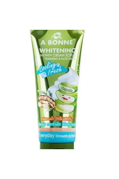 A bonne Moisturizing Exfoliating Shower Cream with Aloe Vera and Tamarind
