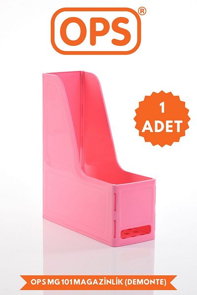 Ops Mg 101 A4 Demonte Plastic Vertical Magazine Folder Archives Case Organizer Storage Storage