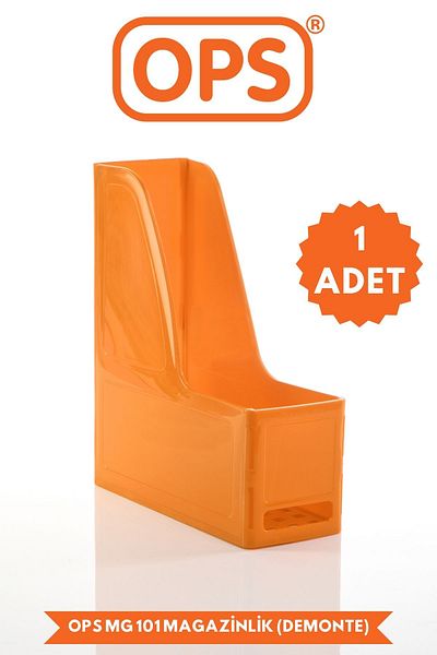 Ops Mg 101 A4 Demonte Plastic Vertical Magazine Folder Archives Case Organizer Storage Storage