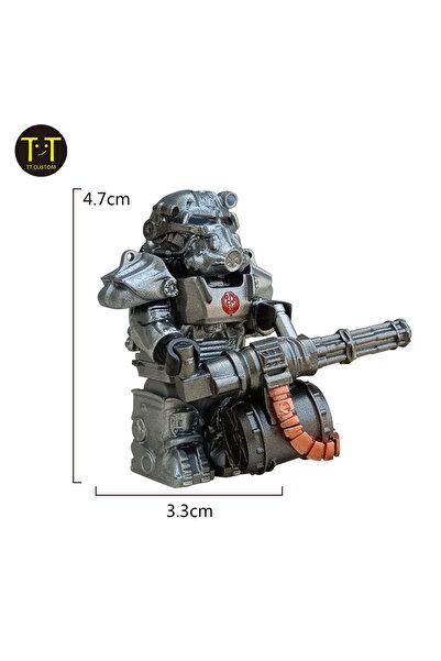 Choice6 نمط 08 م دروع عسكرية T60 جنود شخصيات أنمي صغيرة أكشن فول آوتس أسلحة ر...