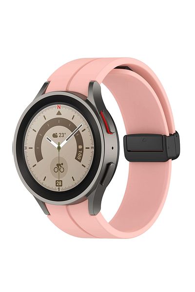 O Ozone 20mm Watch Bands Silicone Bands|Samsung Galaxy Watch 6/5/4 Band 40/ 44mm |Pink