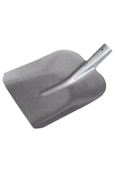 flores Carbon grey square shovel, without handle, 285 x 240 mm