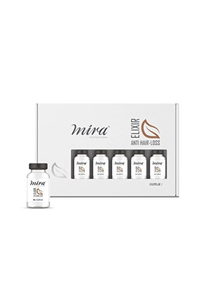 MIRA PROFESSIONAL Mira Anti Hair Loss Elixir Ampules, 8ml x 10pcs/box for Unisex Adults - Proven to Strengthen Hair