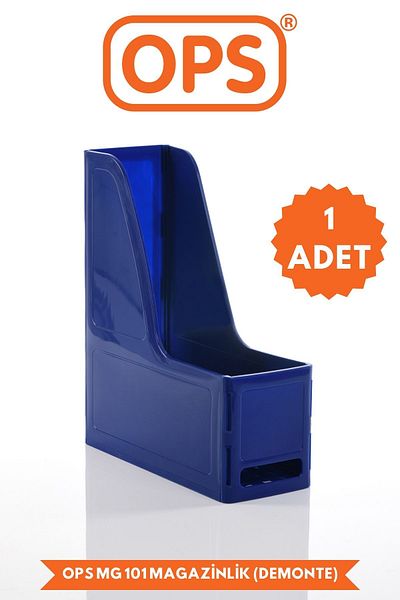 Ops Mg 101 A4 Demonte Plastic Vertical Magazine Folder Archives Case Organizer Storage Storage