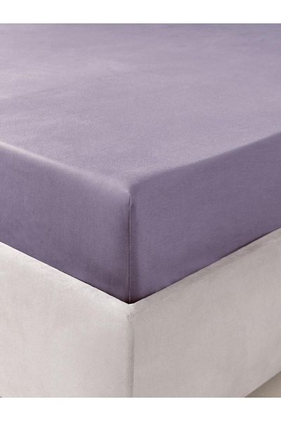 Karna Home Satin Fitted Sheet – Soft Textured and Shiny Looking