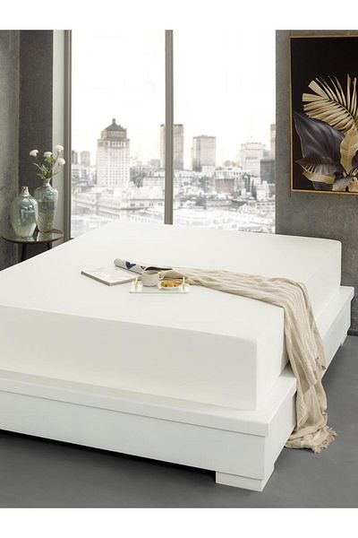 Karna Home Satin Fitted Sheet – Soft Textured and Shiny Looking