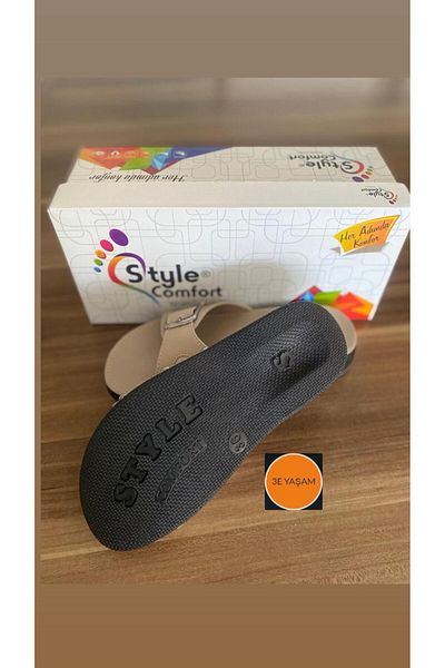 3E yaşam Comfort Style Orthopedic Hallux and Heel Spur Slippers Bone Protrusion Slippers