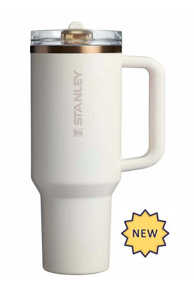 Stanley Quencher ProTour Flip Straw Tumbler with Leakproof Lid 40 oz | Built-In Straw & Handle | Cup