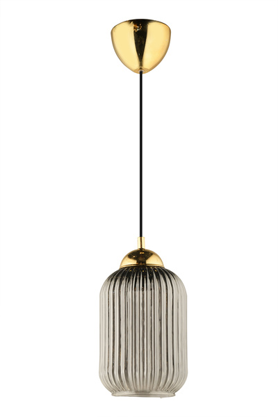 NisaLuce Nisa Luce Liva Camlı Tekli Avize- Fümel cam